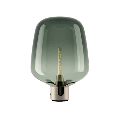 Luminous Glass - Elegant Table Lamp with Warm LED Glow