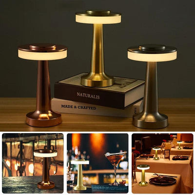AuraMetal - Nordic-Inspired Table Lamp