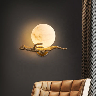 MarbleGlow - Modern Wall Lamp