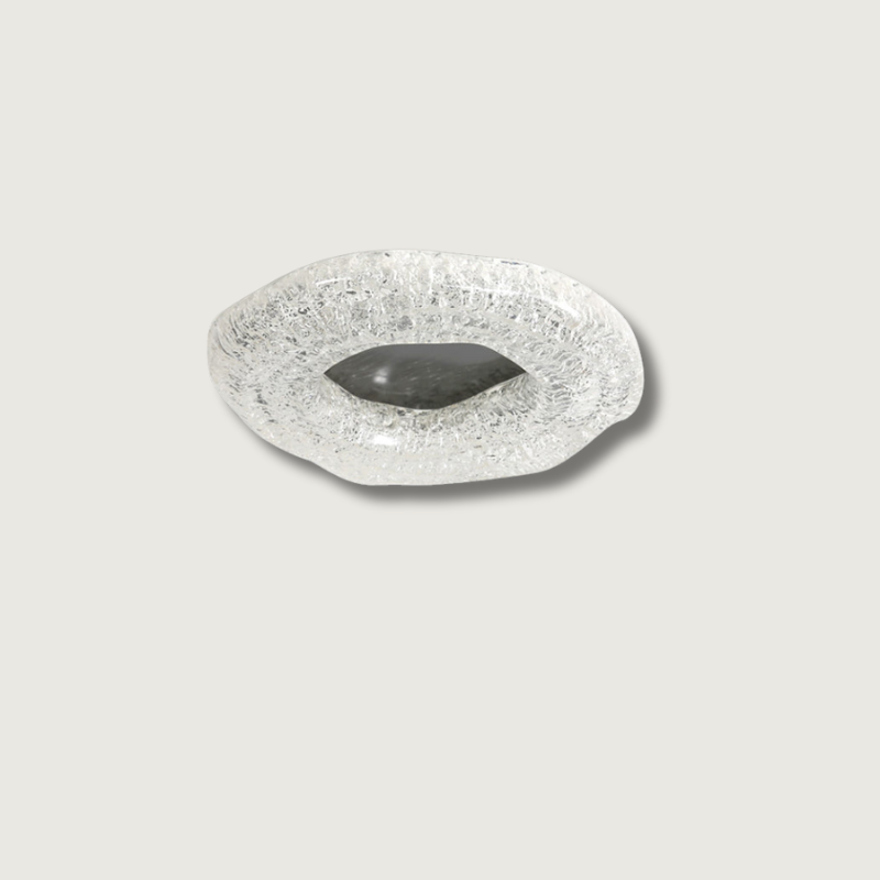 SculptureLuxe - Ceiling Light with Artistic Shape and Warm Glow
