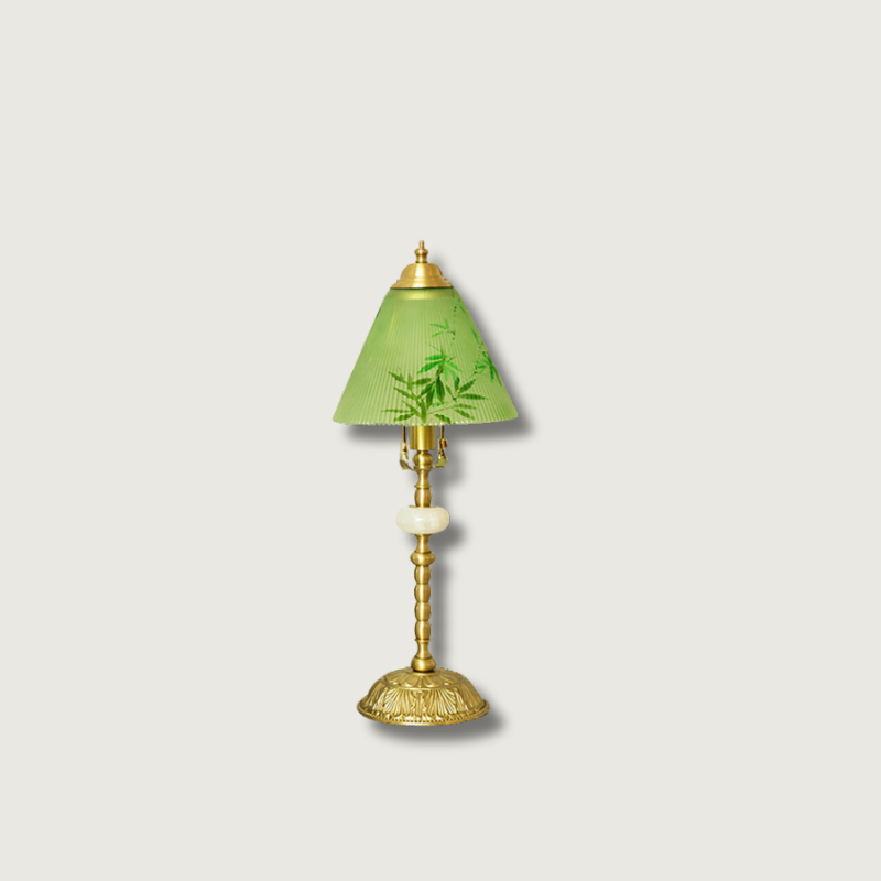 GlassBamboo - Luxe Table Lamp