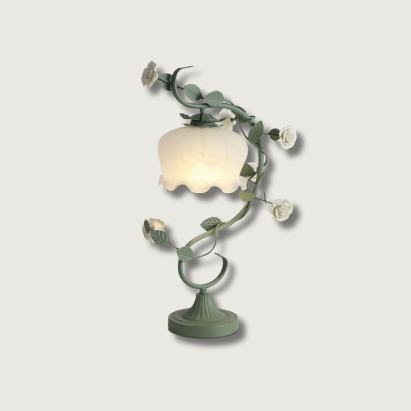 CurvaLight - Table Lamp with Smooth Curve and Simple Flat Base
