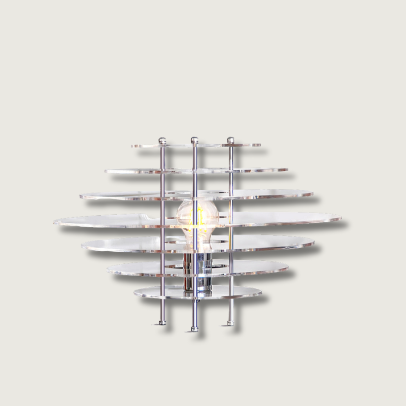 GalacticShine - Chrome Desk Lamp