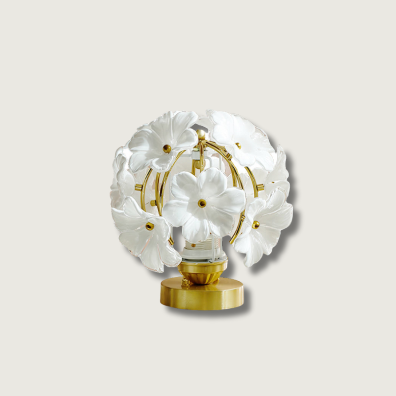 LuxeBloom - Floral Accent Lamp