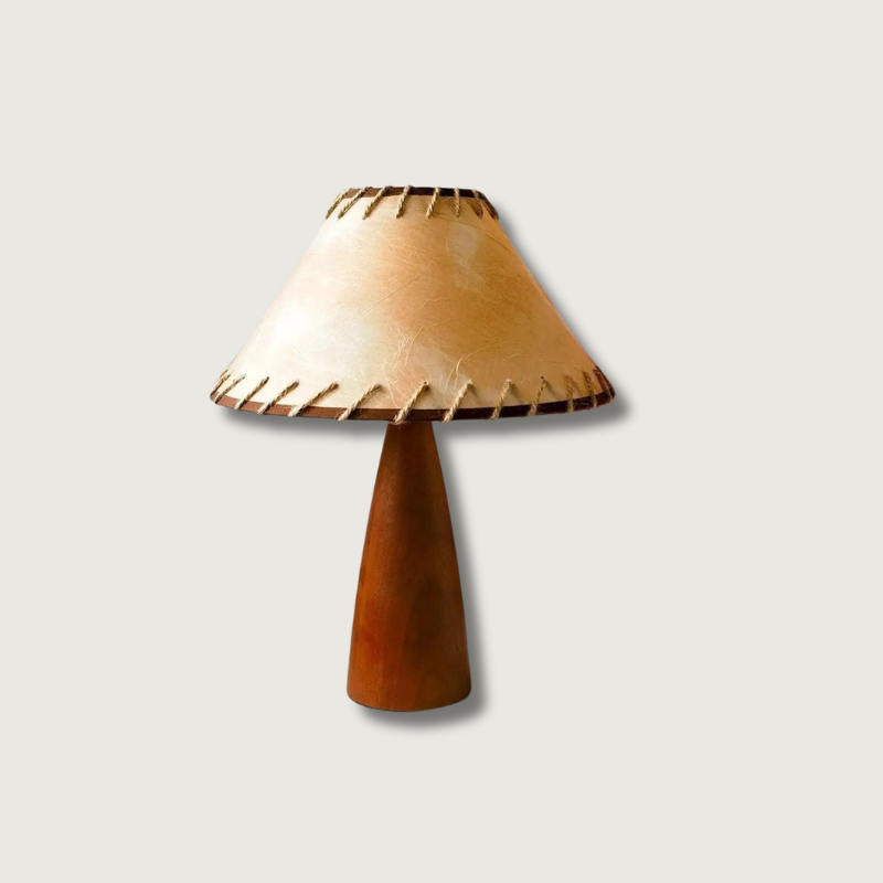 FusionGlow - Retro Solid Wood Lighting