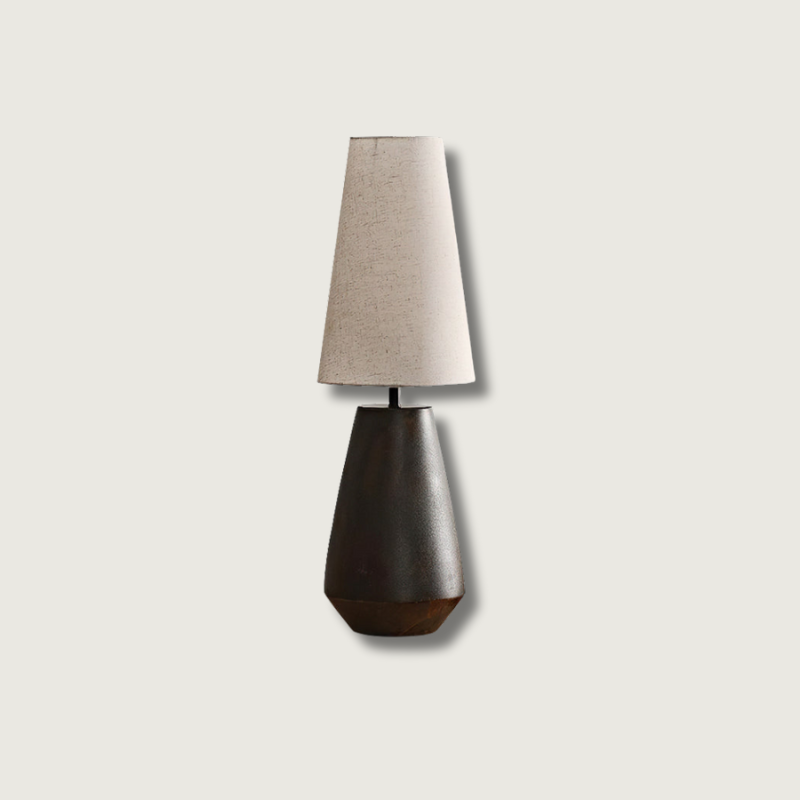 GlossyHaven - Ceramic Table Lamp