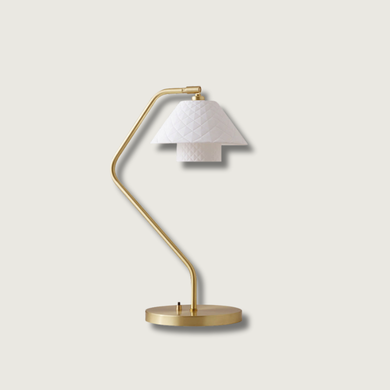 LuxeDual - Double Table Lamp with Refined Design and Soft Light Spread