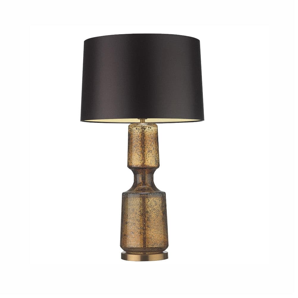 LuxAura – Elegant Metal and Glass Table Lamp