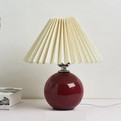 PleatedLume – Timeless Vintage Table Lamp