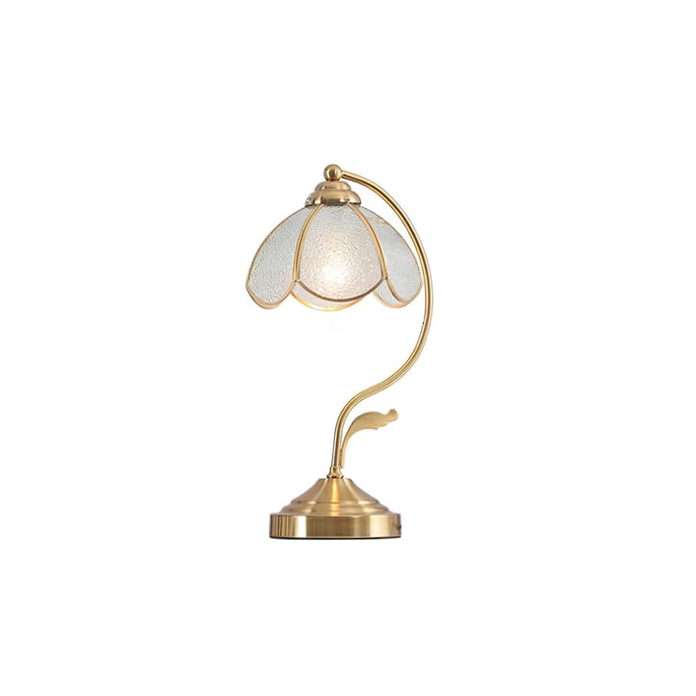 GlowPetal – Luxurious Floral Glass Table Lamp