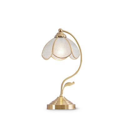 GlowPetal – Luxurious Floral Glass Table Lamp