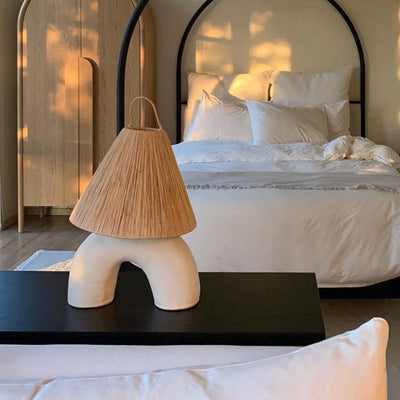 ElectraGlow - Contemporary Lamp with Powerful Base and Efficient Light