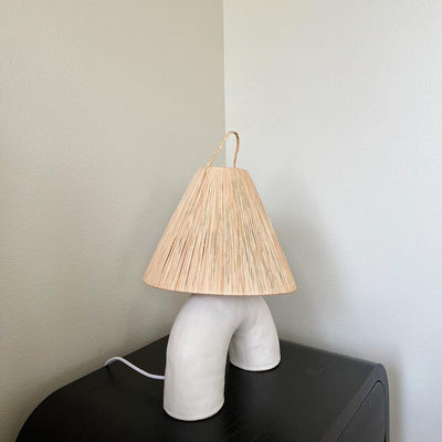 ElectraGlow - Contemporary Lamp with Powerful Base and Efficient Light