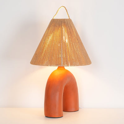 ElectraGlow - Contemporary Lamp with Powerful Base and Efficient Light
