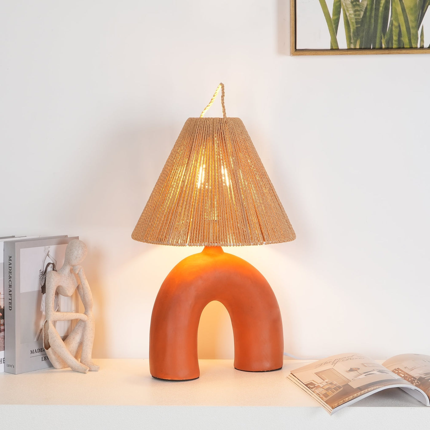ElectraGlow - Contemporary Lamp with Powerful Base and Efficient Light
