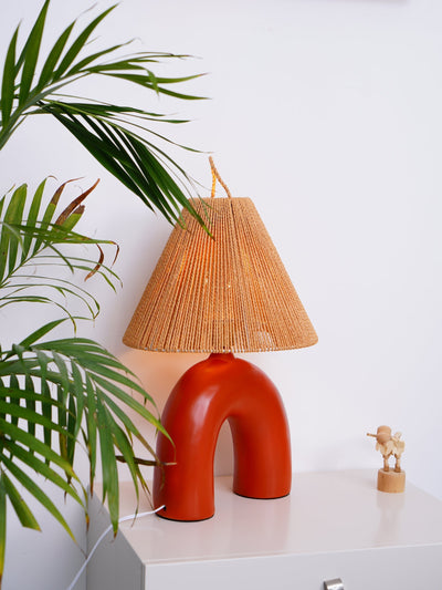 ElectraGlow - Contemporary Lamp with Powerful Base and Efficient Light