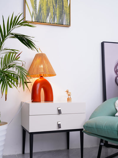 ElectraGlow - Contemporary Lamp with Powerful Base and Efficient Light