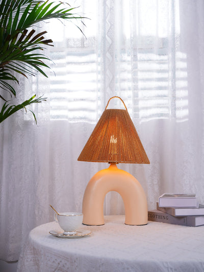 ElectraGlow - Contemporary Lamp with Powerful Base and Efficient Light