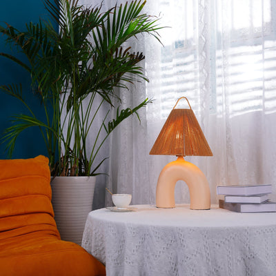ElectraGlow - Contemporary Lamp with Powerful Base and Efficient Light