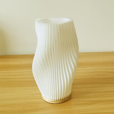 CharmAura - Sophisticated Cream Table Lamp