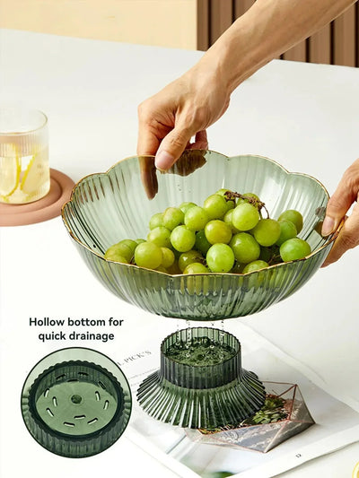 FleurAura - Chic Luxury Fruit Bowl