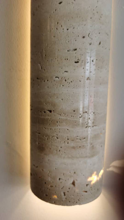 EarthAura - Travertine Wall Lighting