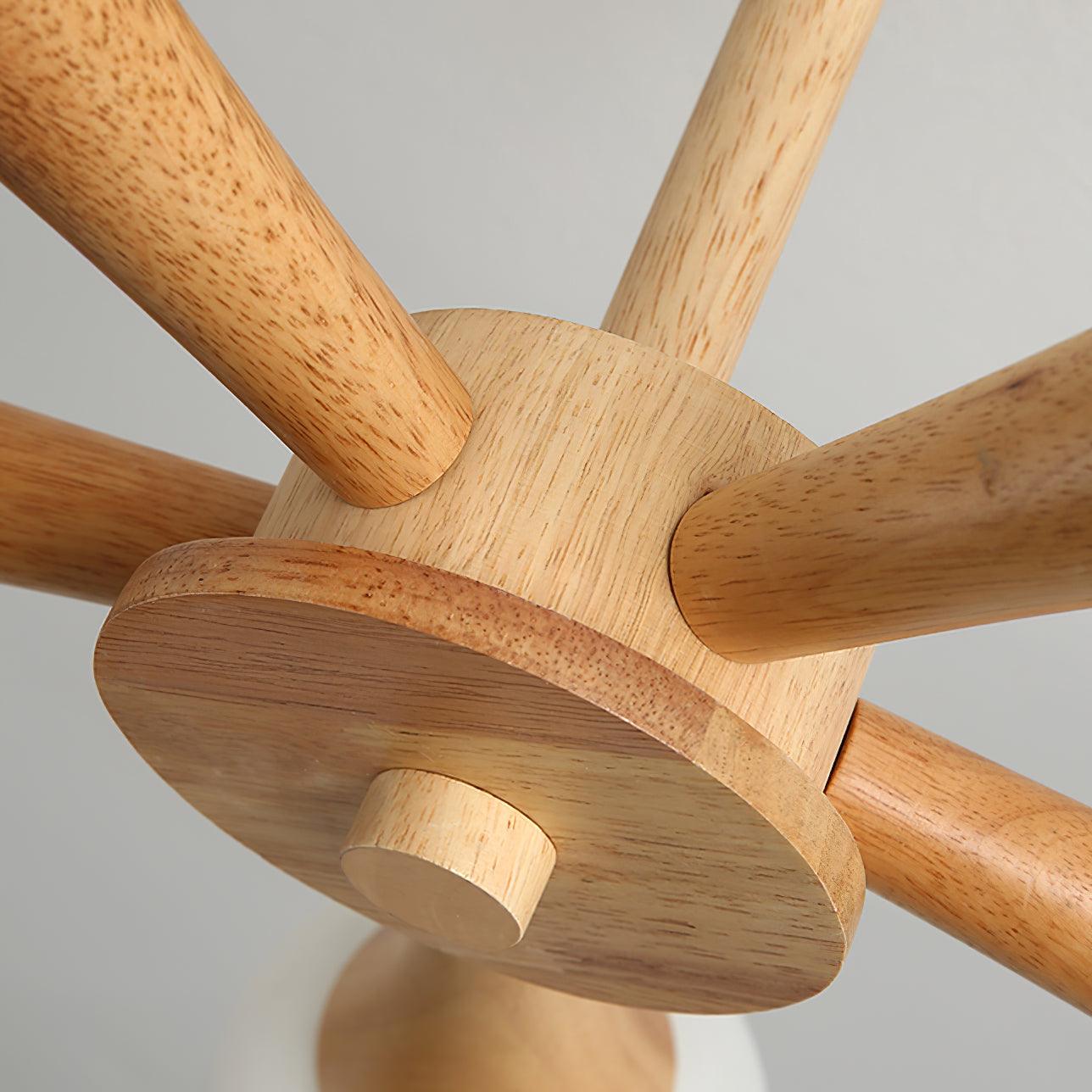 LunaBeam - Chic Wooden Ceiling Light