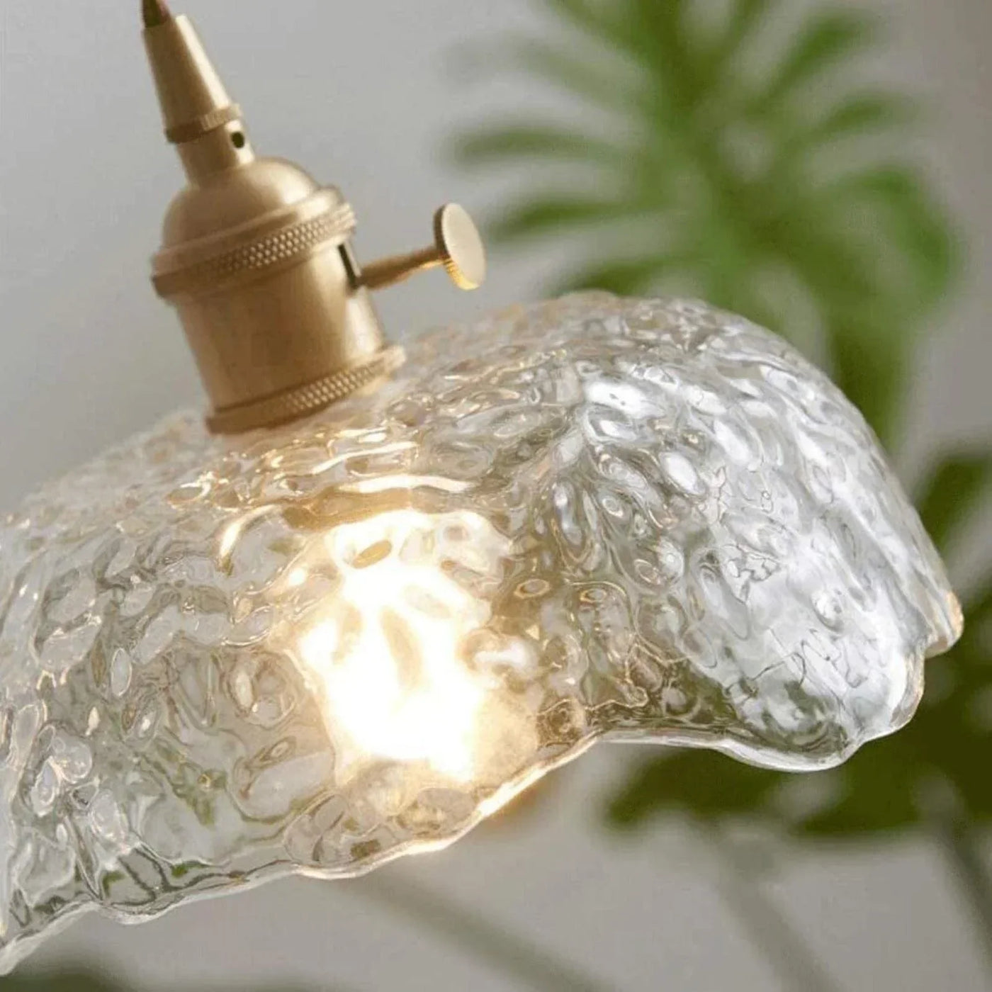 GlasTangle - Creatieve Messing Lamp