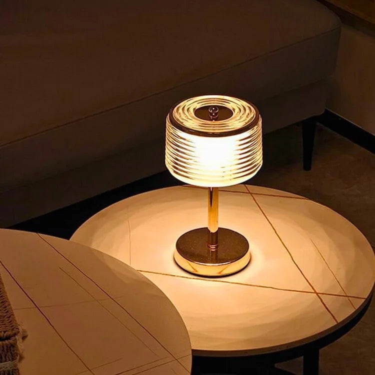 GlowCircle – Elegant LED Ring Table Lamp
