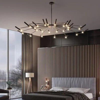 LuxeBeam - Elegant LED Chandelier