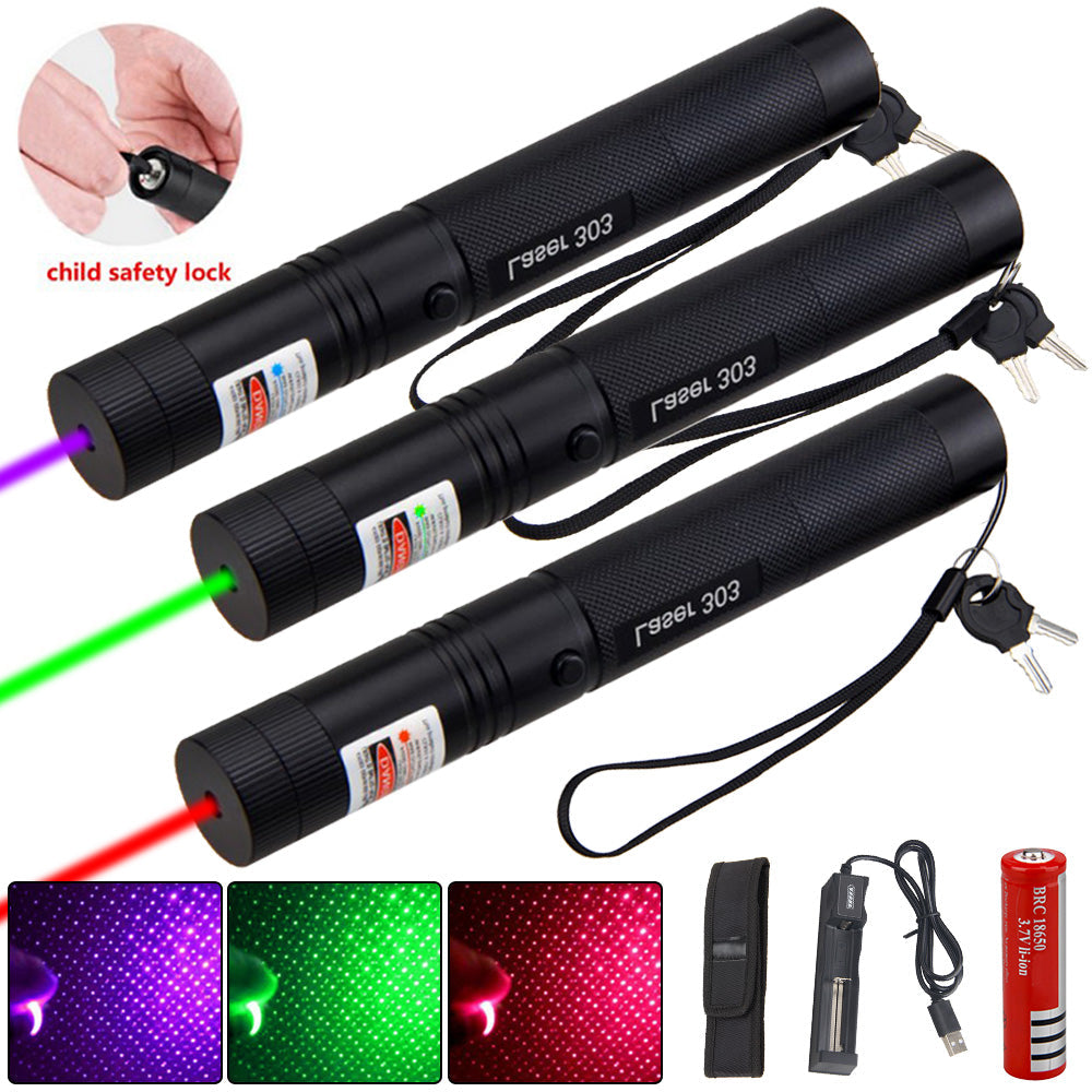 Laser Pointer Long Range Adjustable Aluminium
