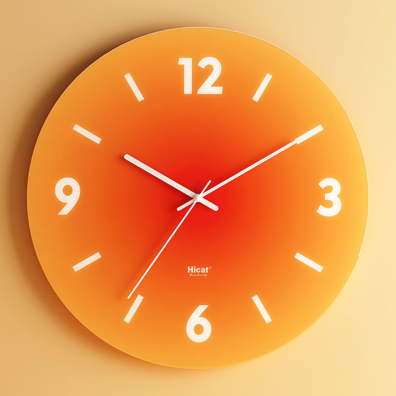 EliteGlass - Elegant Glass Wall Clock