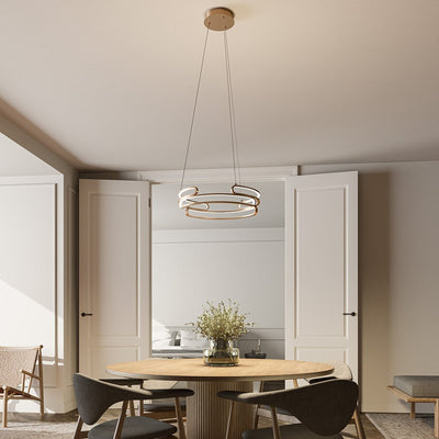 MetalAura - Sophisticated Hanging Lamp