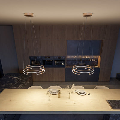 MetalAura - Sophisticated Hanging Lamp