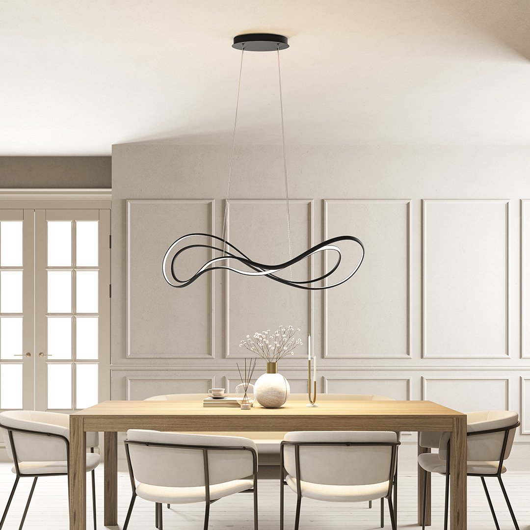 GlowMax - Modern LED Pendant Light with Warm Light