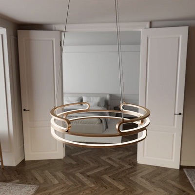 MetalAura - Sophisticated Hanging Lamp