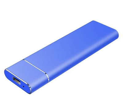 Portable External Hard Drive with High Transfer Speed and Durable Aluminum Housing