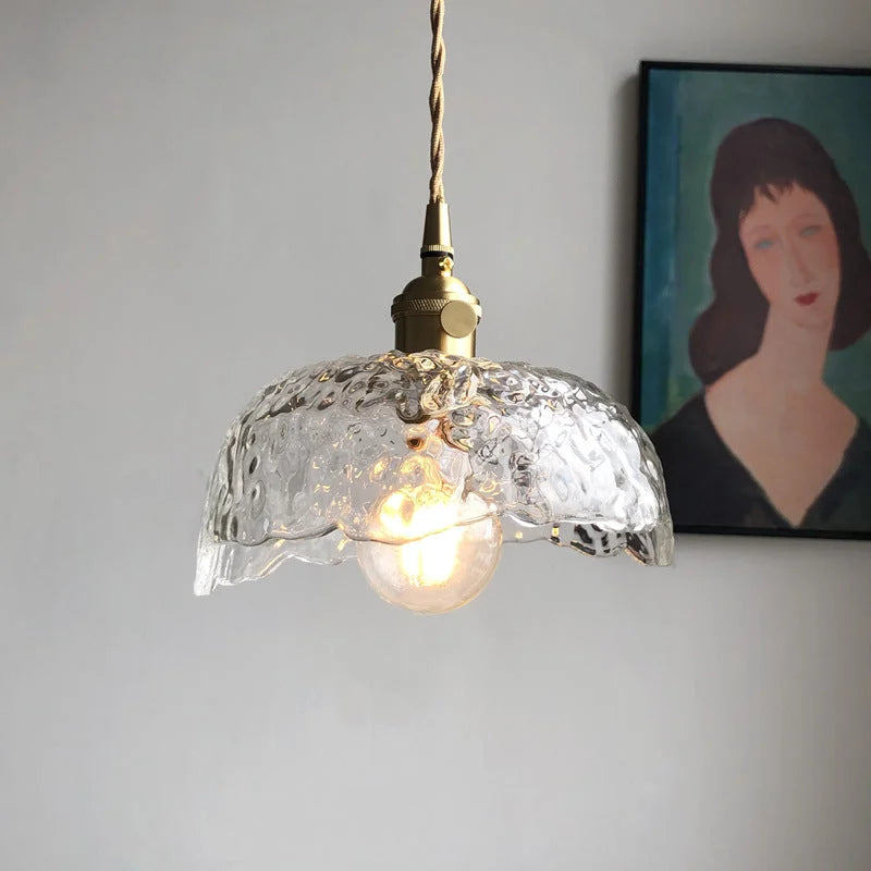 GlasTangle - Creatieve Messing Lamp