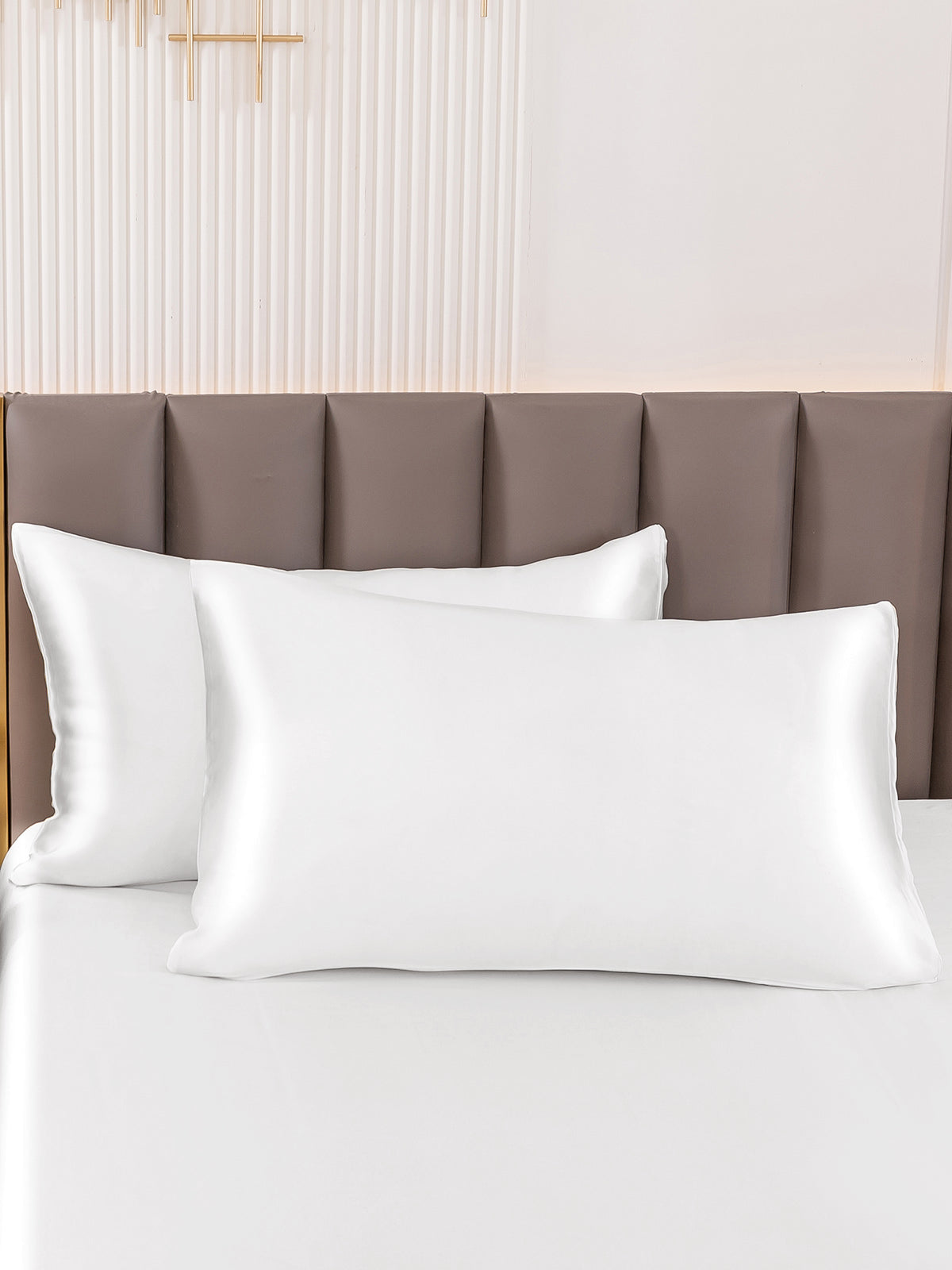 LuxeSilk Set - 30 Momme 100% Mulberry Silk Pillowcase Set (Hidden Zipper)