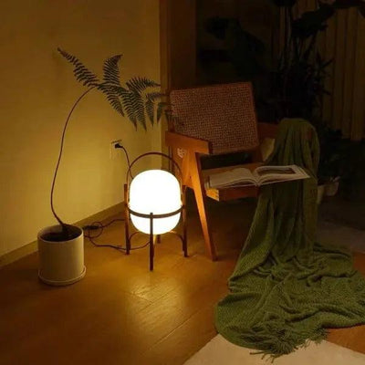 NatureLuxe - Wooden Light Table Lamp