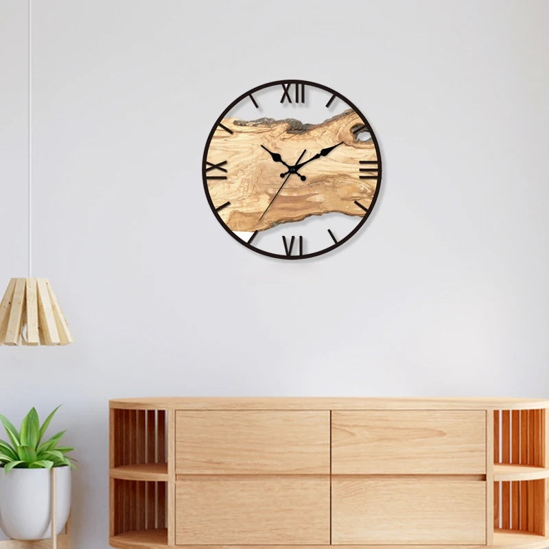 ClarityTime - Elegant Transparent Wall Clock
