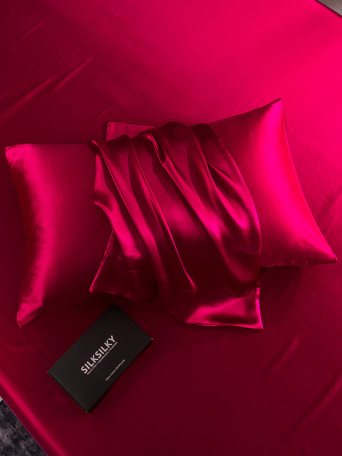 OpulentSilk - Luxurious 100% Silk Pillowcase (Hidden Zipper)