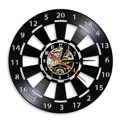 DartTime - Elegant Vinyl Clock