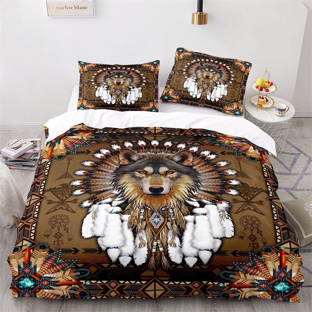HowlHaven - Wolf Bed Set for Kids