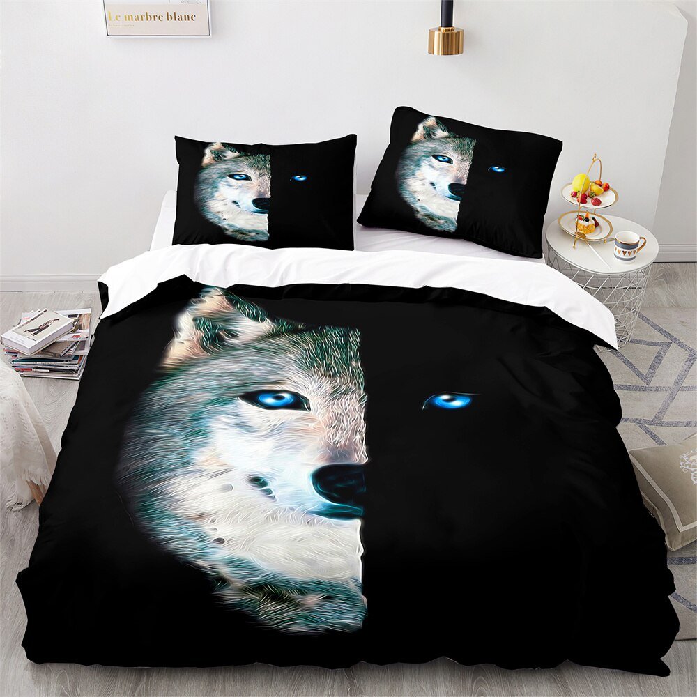 HowlHaven - Wolf Bed Set for Kids