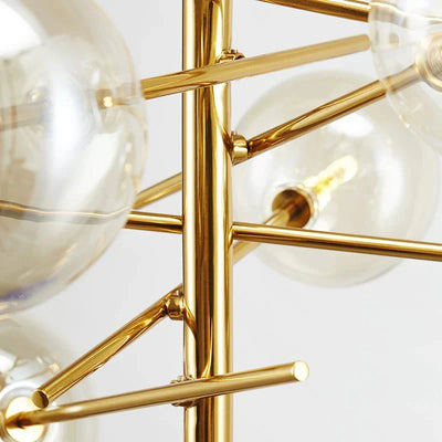 OpalShine – Sophisticated Glass Chandelier for Luxury Homes