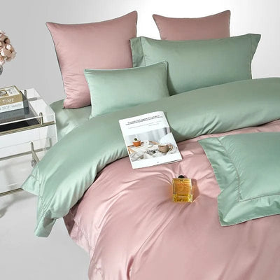 DuskyBlush - Egyptian Cotton Duvet Cover Set