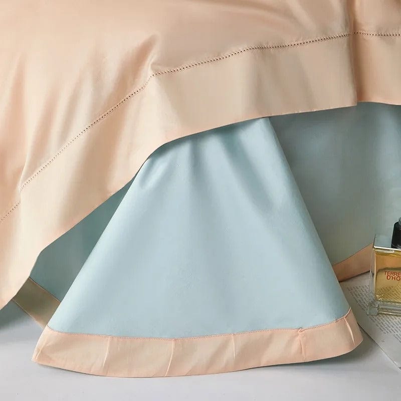 BlushingPeach - Egyptian Cotton Duvet Cover Set
