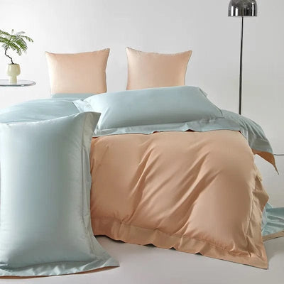 BlushingPeach - Egyptian Cotton Duvet Cover Set