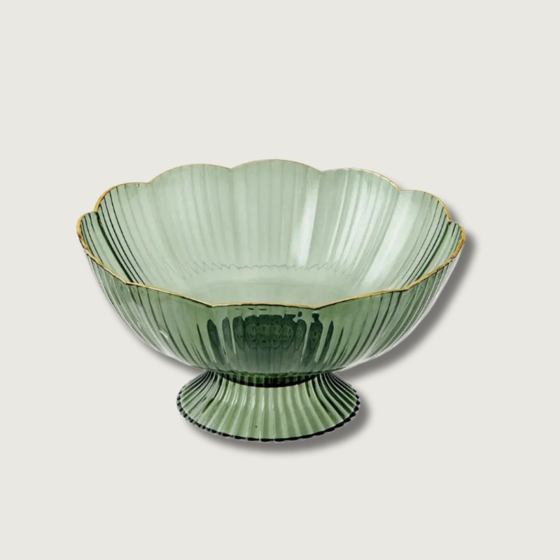 FleurAura - Chic Luxury Fruit Bowl